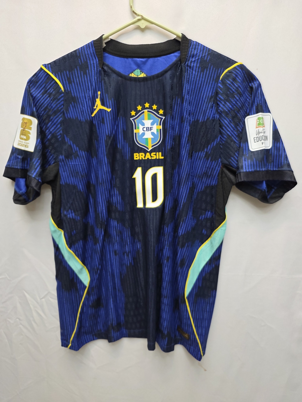 NWT Neymar Jr #10 Yellow 2026 World Cup Jersey PLAYER EDITION